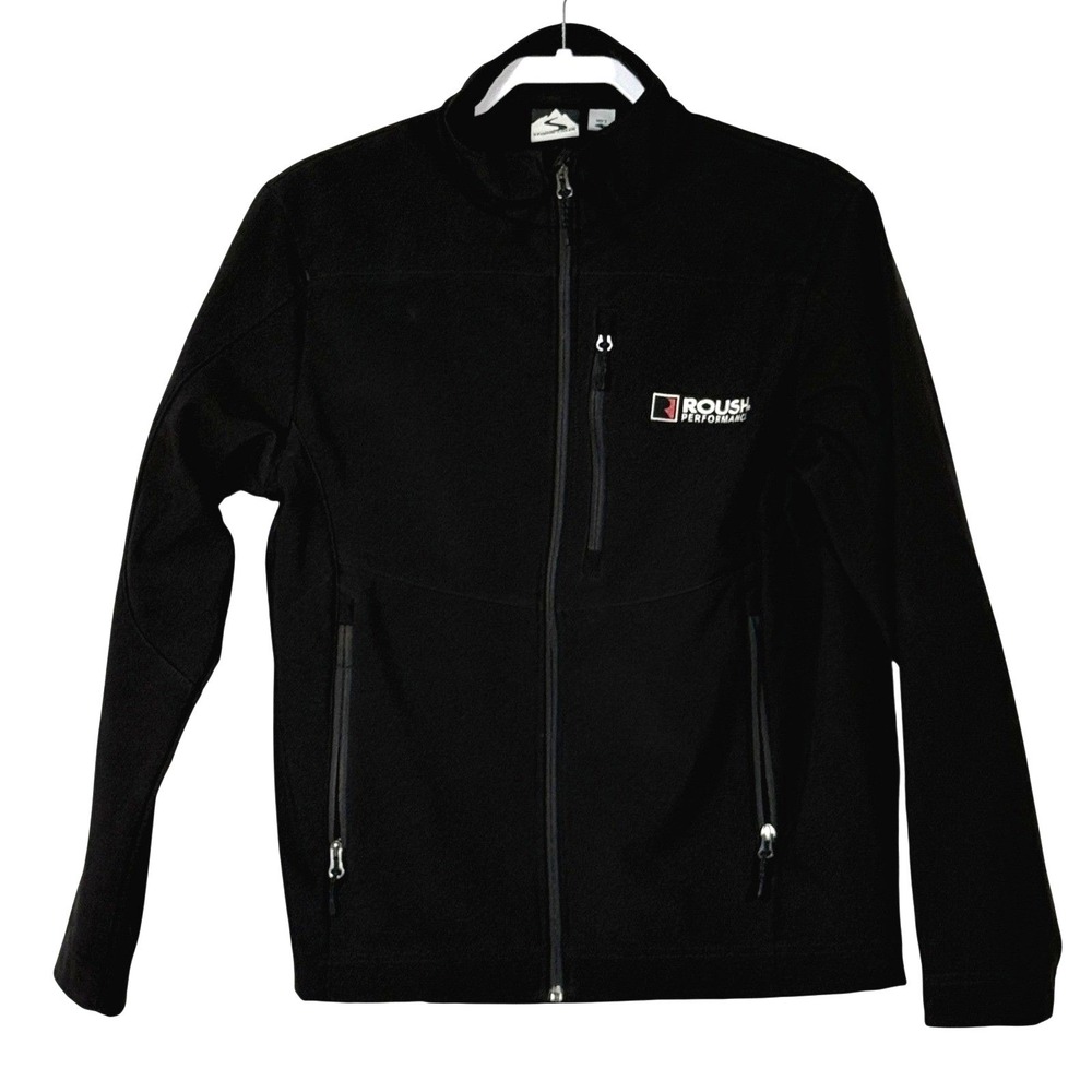 Mustang Roush Performance Softshell Jacket Mens S Full Zip Mustang Bronco Co